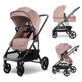2-in-1 Baby Stroller with Reversible Seat - UPF 50+ Canopy