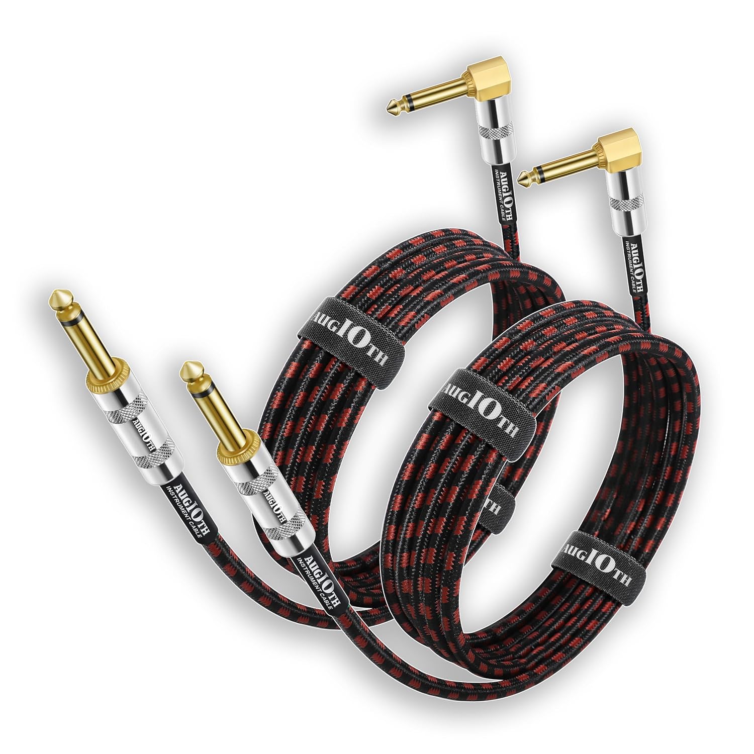 Augioth Premium Guitar Cable Duo: Clear Sound Connection