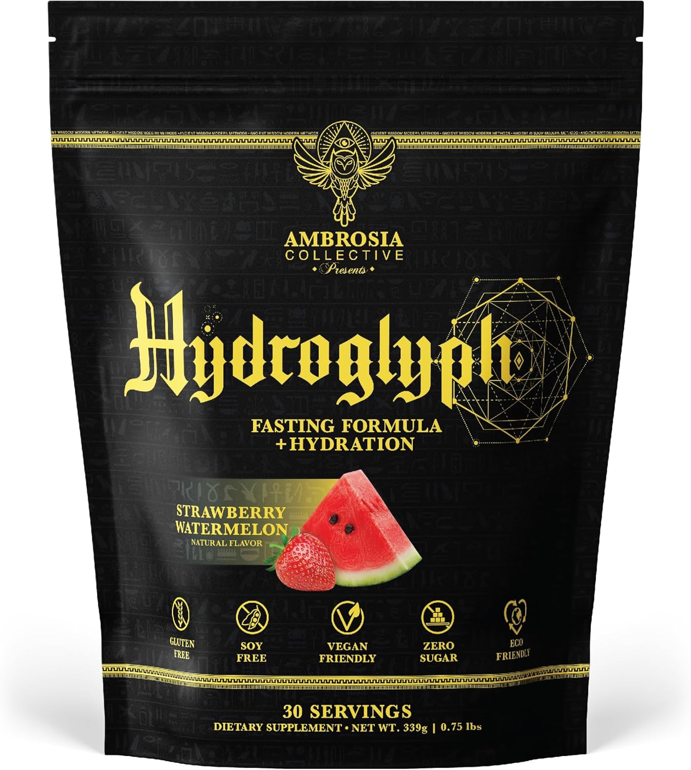 Ambrosia Hydroglyph Intraworkout Formula for Optimal Hydration