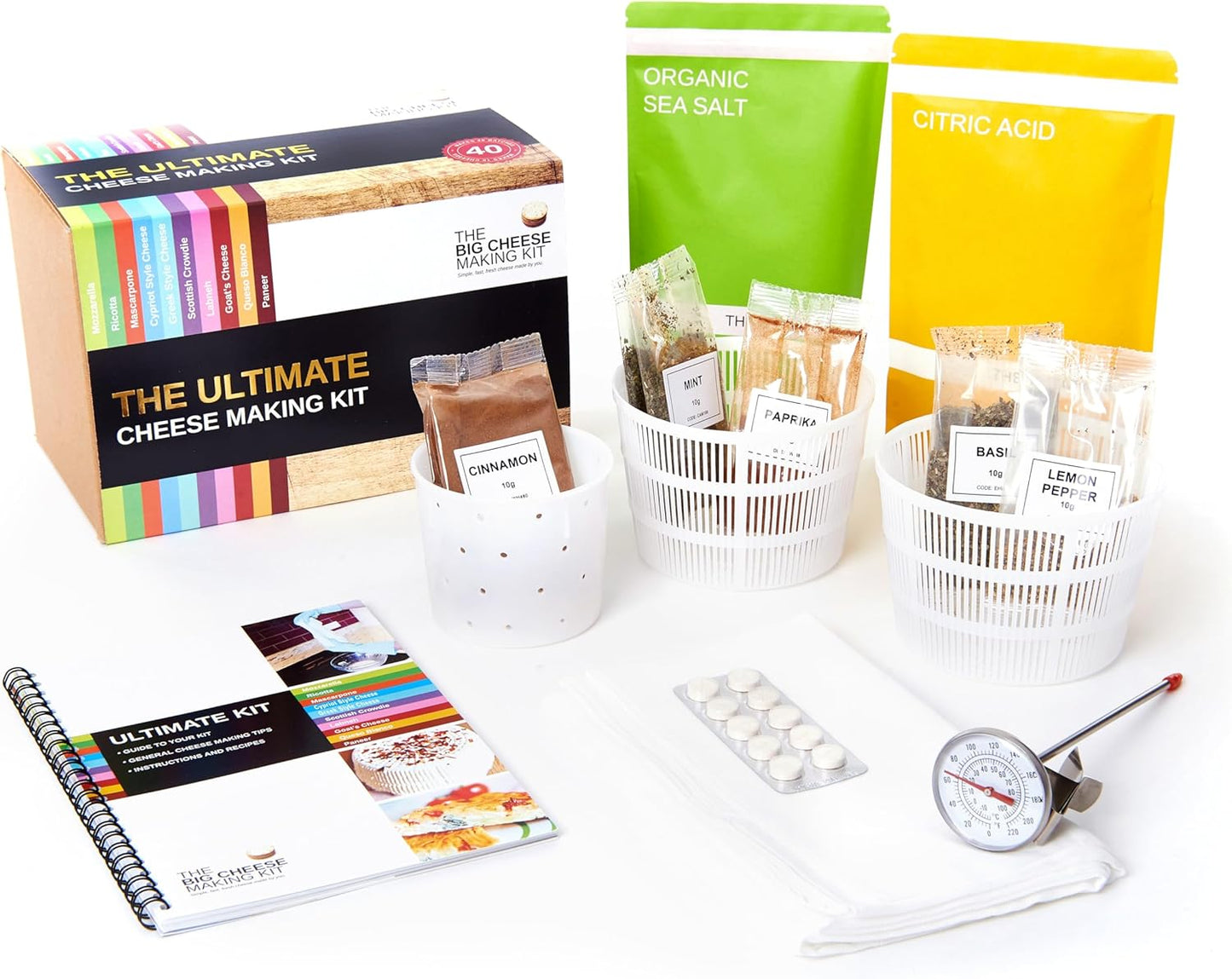 Ultimate Cheese Making Kit for DIY Cheese Lovers at Home