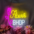 Flower Shop Neon Sign for Wall Decor - Brighten Your Space