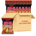 Calbee Potato Chips Hot & Spicy 2.8 oz (24 Pack) - Crunchy Japanese