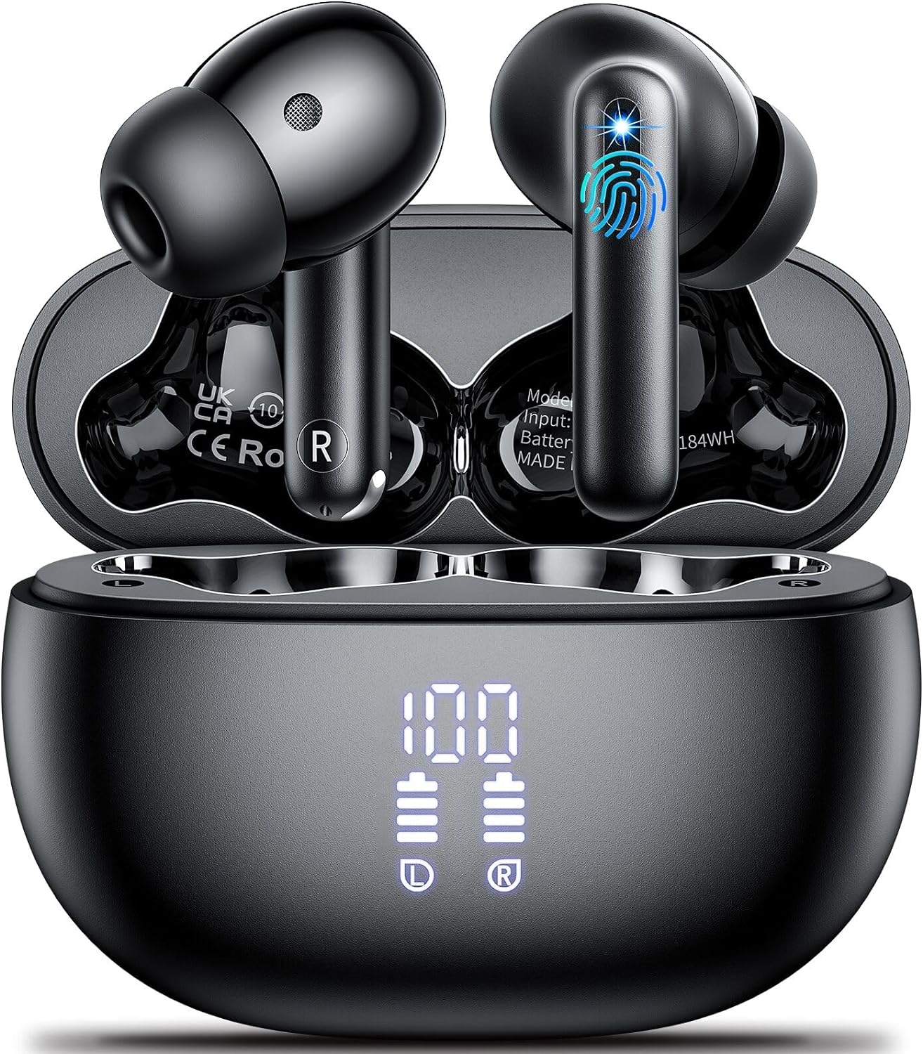 Aoslen Wireless Earbuds: HiFi Sound, 42H Playtime, IPX7, Bluetooth 5.3