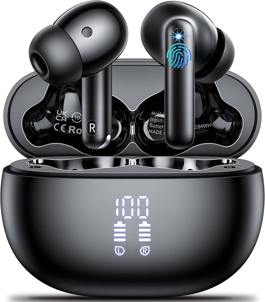 Aoslen Wireless Earbuds: HiFi Sound, 42H Playtime, IPX7, Bluetooth 5.3