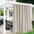 Outdoor Curtains for Patio Waterproof Thermal Insulating Blackout