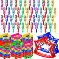 72 Pcs Tambourines and Cymbals Set for Kids Musical Fun