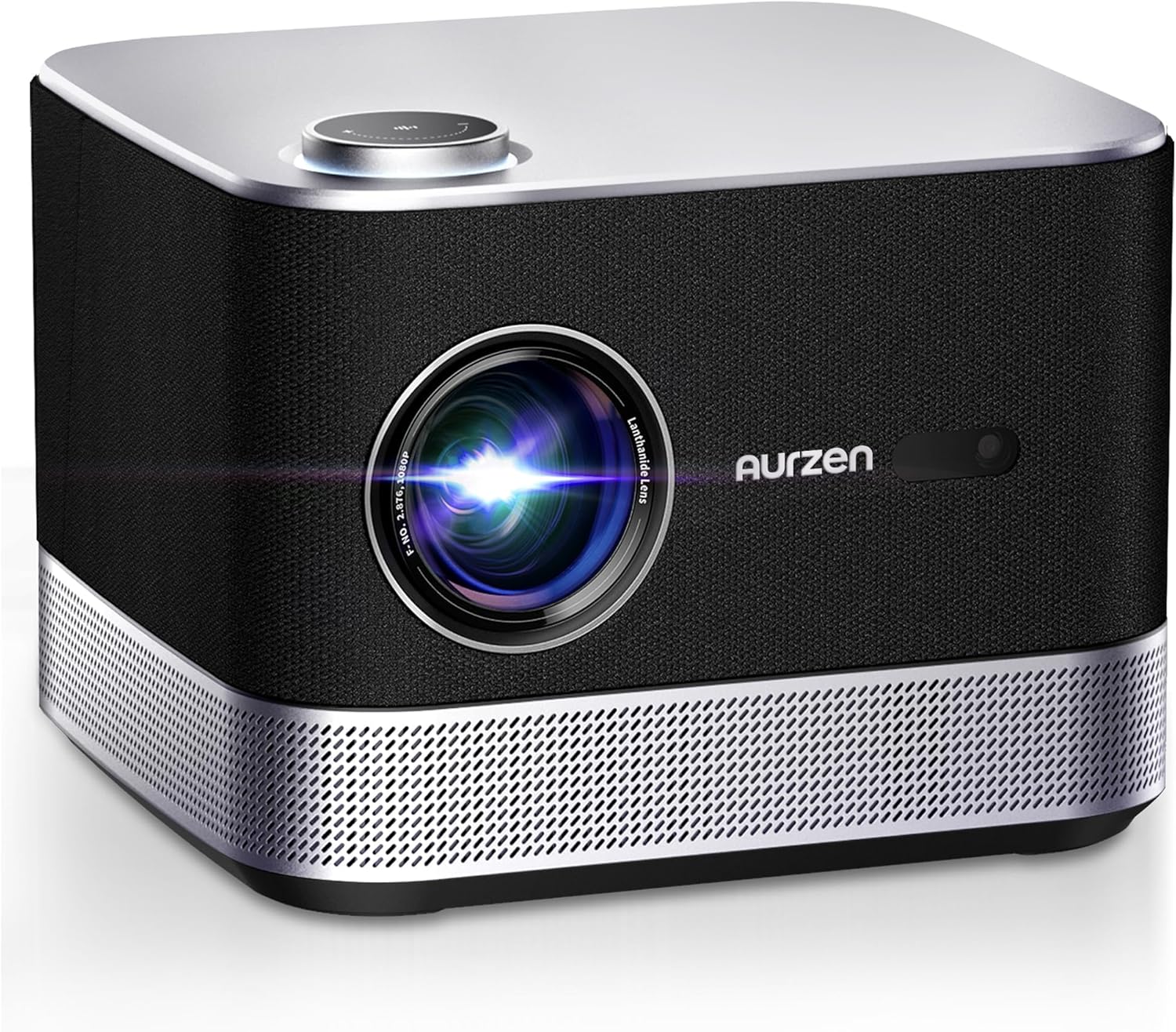 AURZEN BOOM 3: 4K Smart Projector, WiFi, Bluetooth & 3D Audio