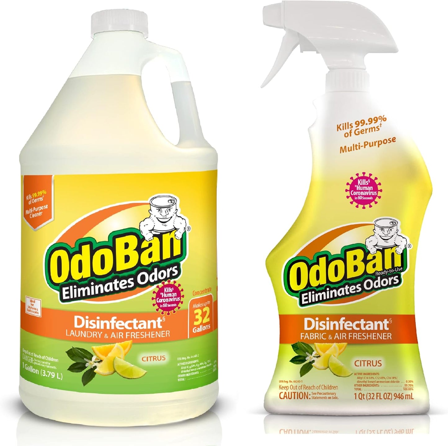OdoBan Ready-to-Use Disinfectant and Odor Eliminator Spray