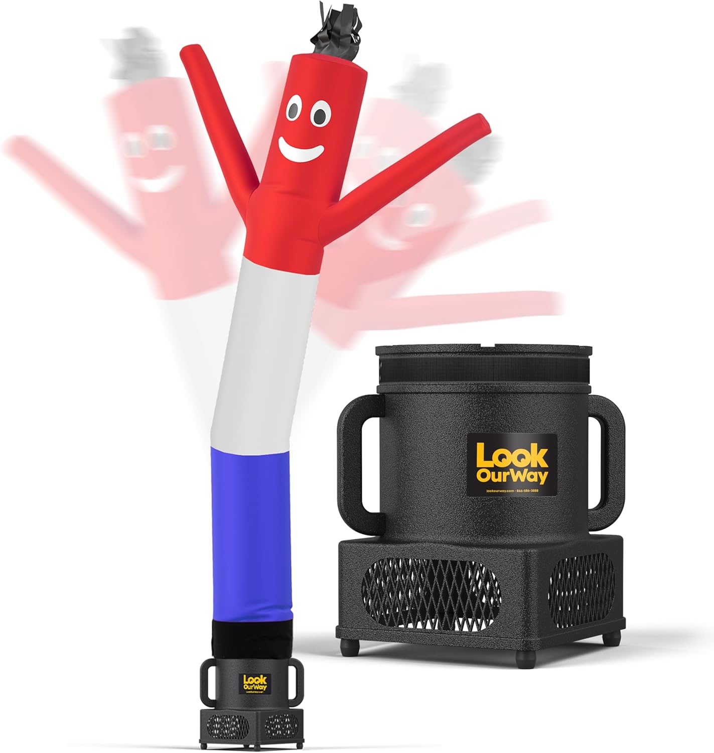 Wacky Waving Inflatable Tube Guy - 7ft Air Dancer for Events