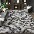 LOCHAS Ultra Soft 6x9 ft Indoor Modern Area Rug - Plush Comfort