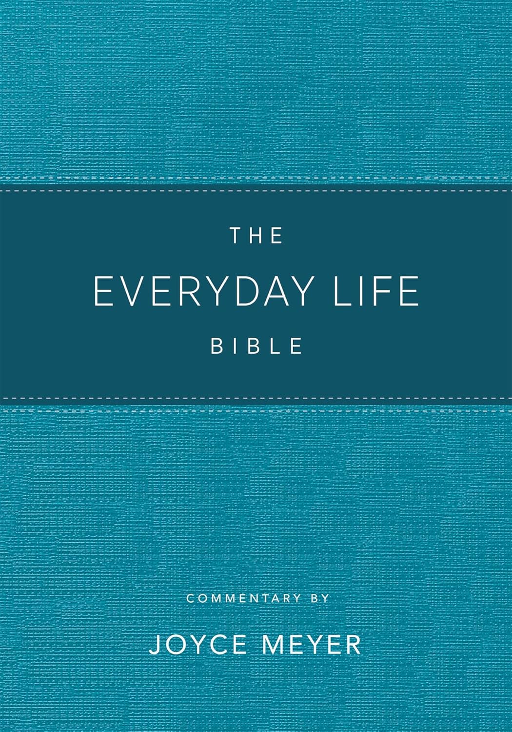 The Everyday Life Bible Teal LeatherLuxe for Daily Inspiration