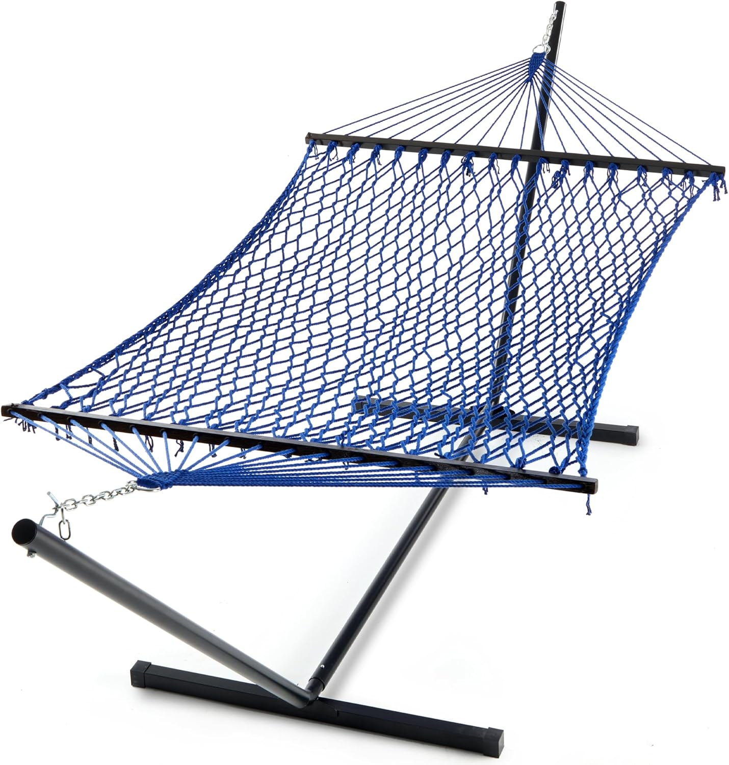 PNAEUT Double Hammock with Stand for Outside Relaxation