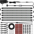 Litever LED Safe Lighting Kit - Door-Control 6 Slim 12 in Bars