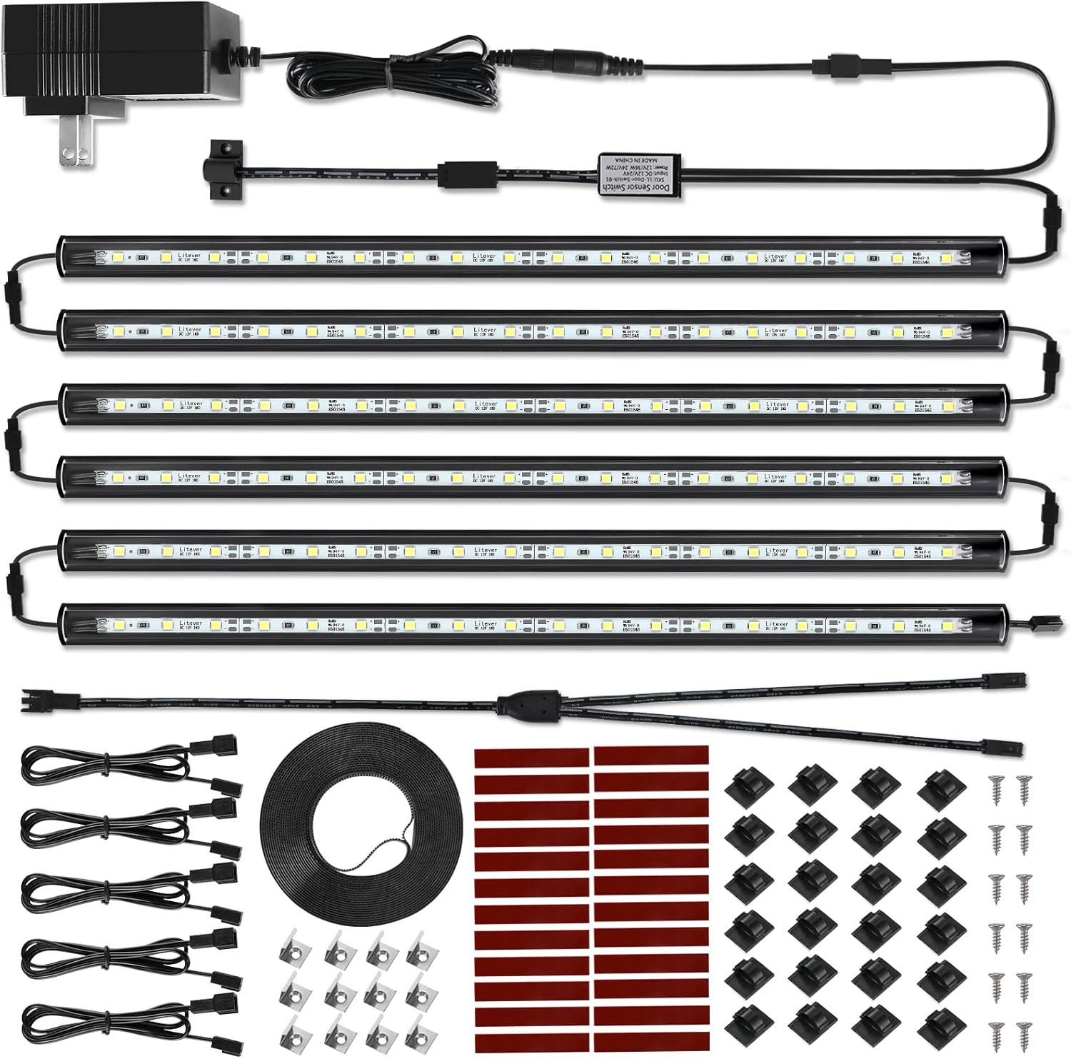 Litever LED Safe Lighting Kit for Gun Safe and Closet Use
