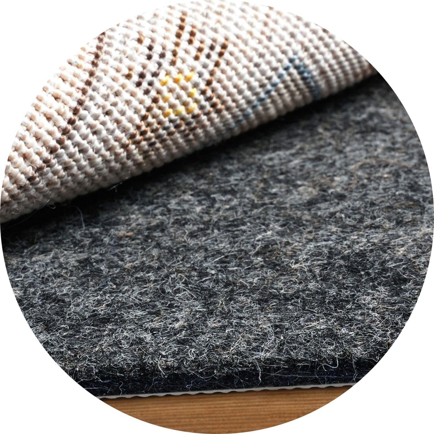 Non Slip Rug Gripper Pads for Area Rugs and Hardwood Floors