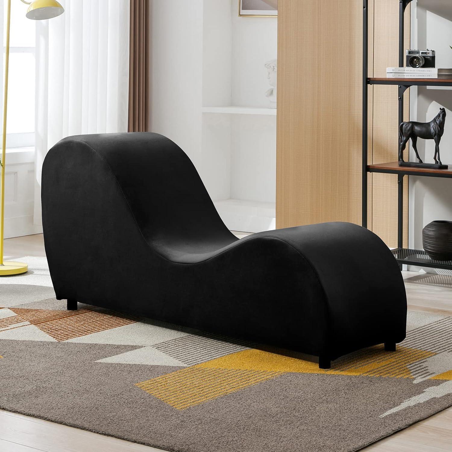 Modern Velvet Yoga Chair - Relax in Style!