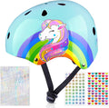 FIODAY Toddler Helmet Unicorn Kids Bike Helmet - Adjustable Fit