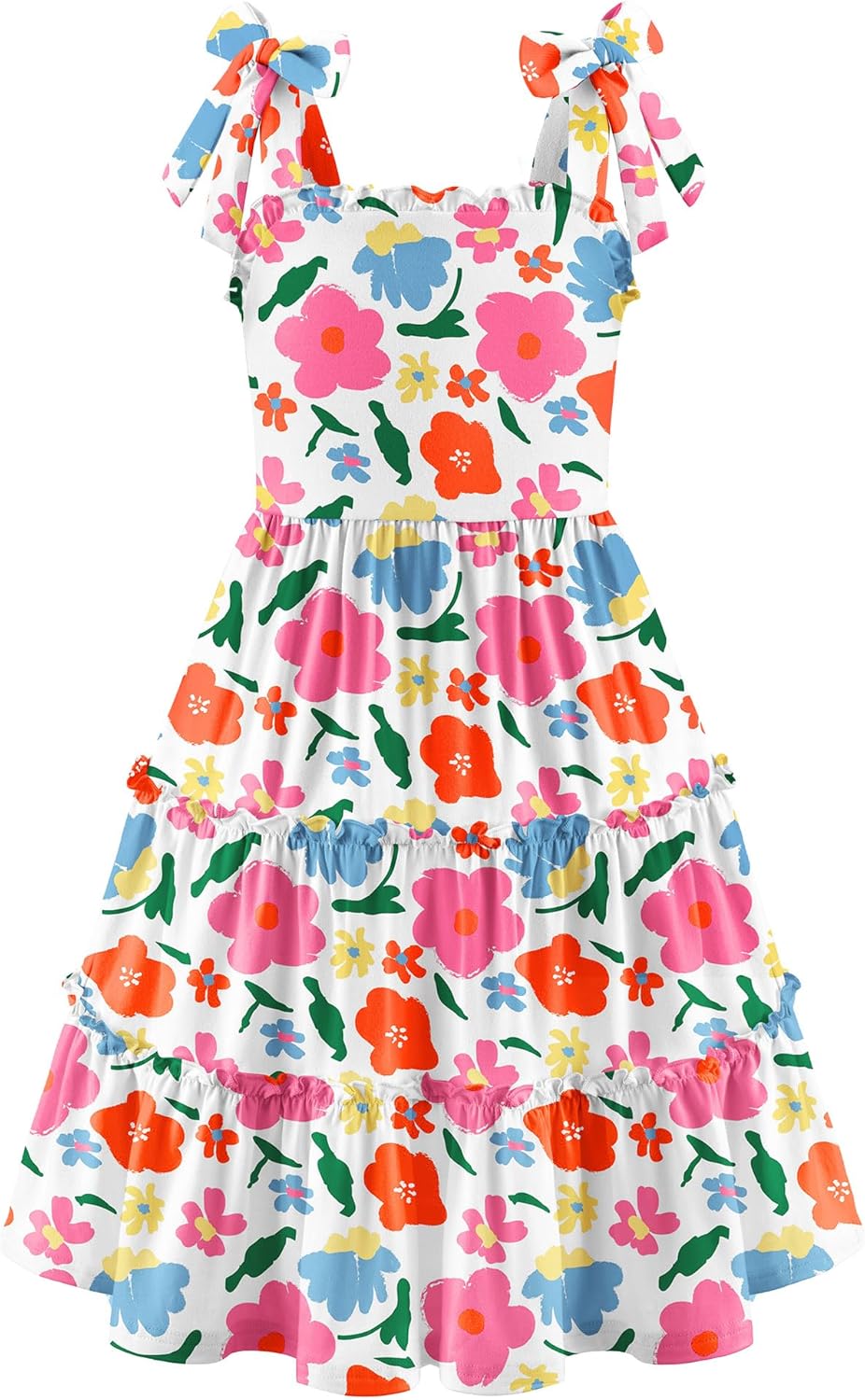 Arshiner Girls Summer Dress for Tween Boho Casual Style
