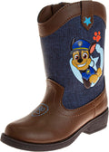 Paw Patrol Cowboy Boots for Boys Calf High Western Style - Comfortable