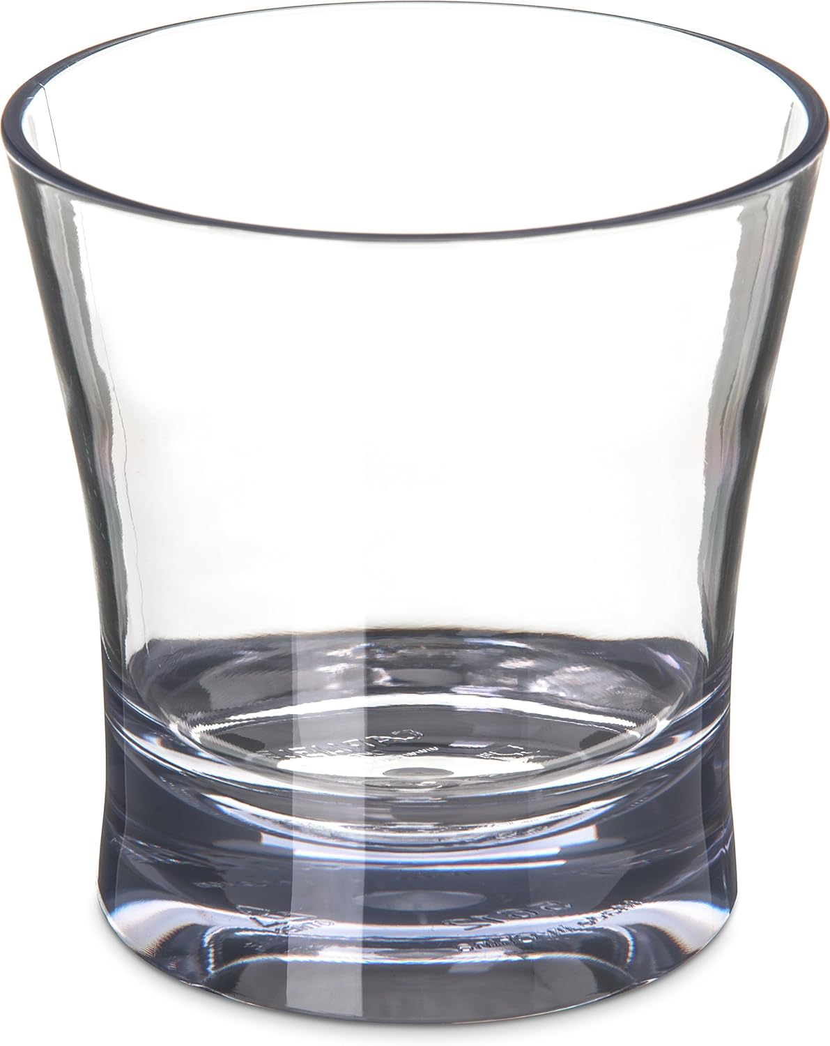 12oz Clear Plastic Double Old Fashioned Glass by Carlisle