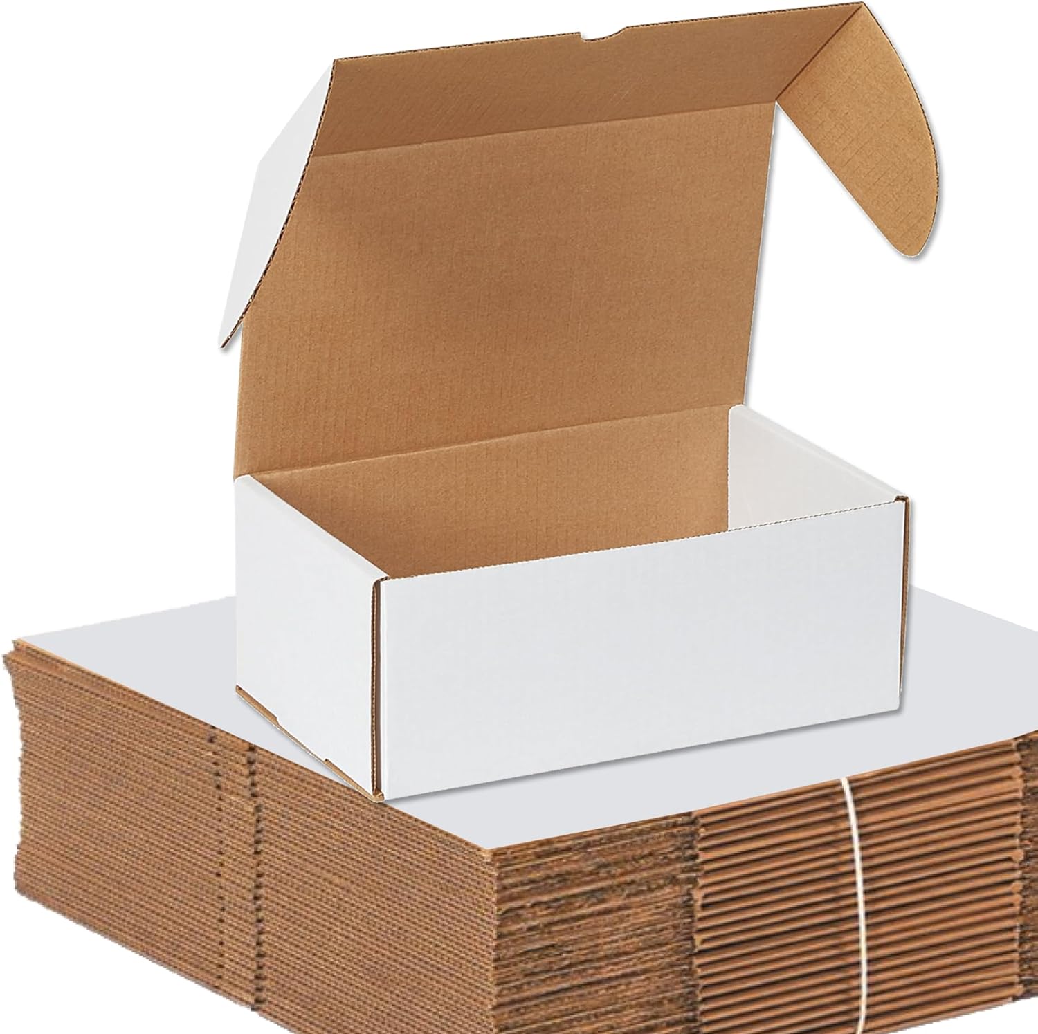 AVIDITI White Shipping Boxes for Small Business and Gifts