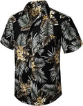 Men's Hawaiian Shirts Short Sleeve Aloha Shirt for Summer Fun