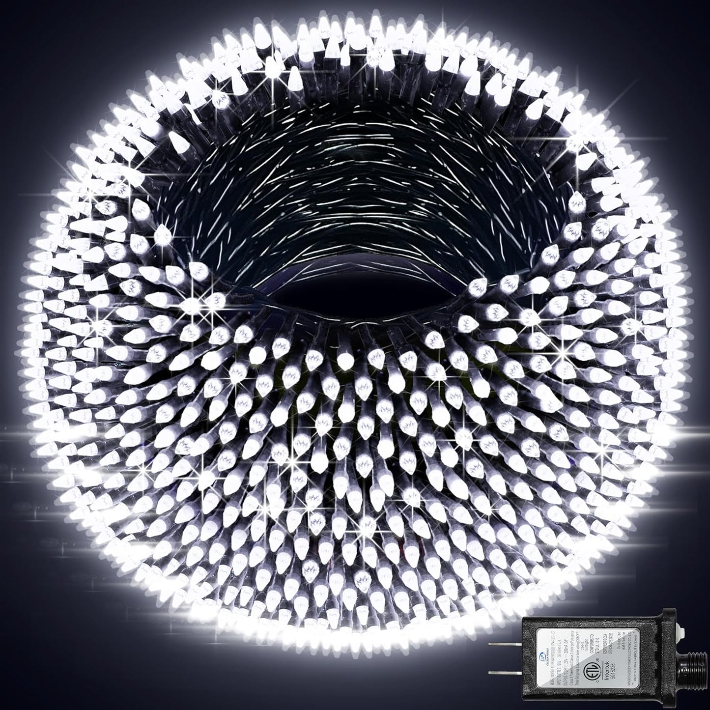 1500 LED 492FT Christmas Lights for Outdoor and Indoor Use
