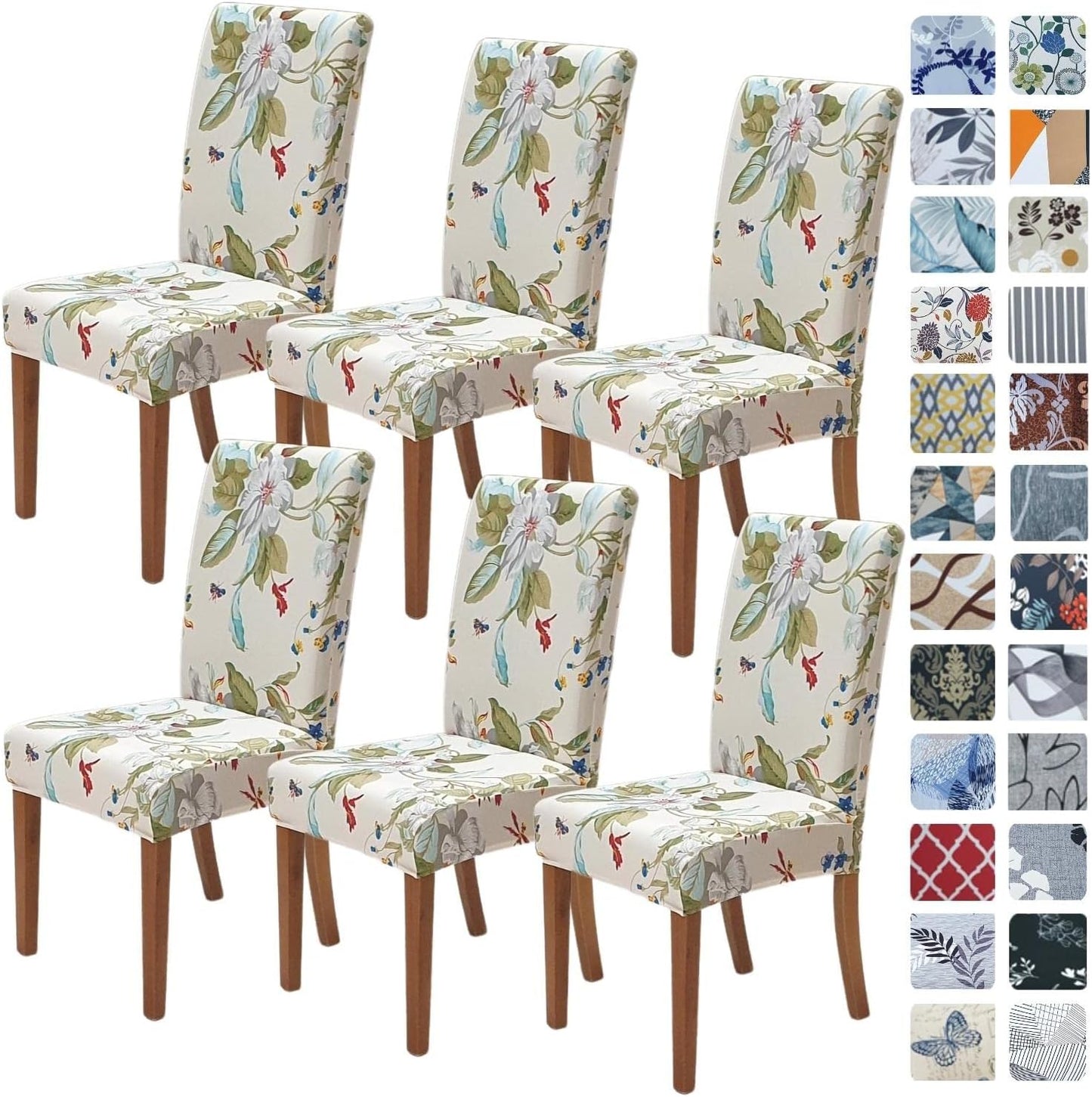Transform Your Dining Space with SPRINGRICO Chair Covers Set
