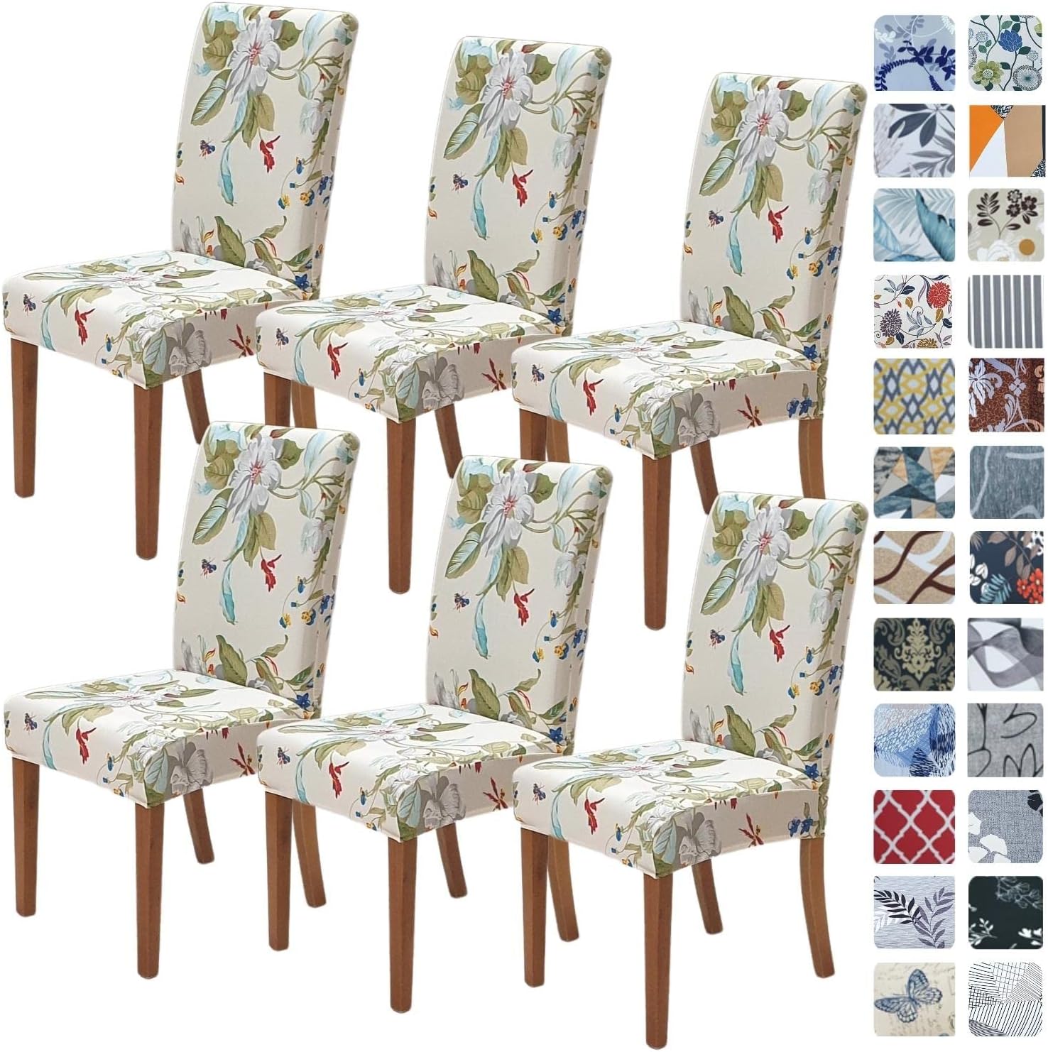 Transform Your Dining Space with SPRINGRICO Chair Covers Set
