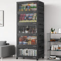 400Qt Stackable Storage Bins with Lid - Extra Large Closet Organizer