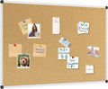 XBoard Cork Board 48 x 36 - Durable Bulletin Board for Home & Office
