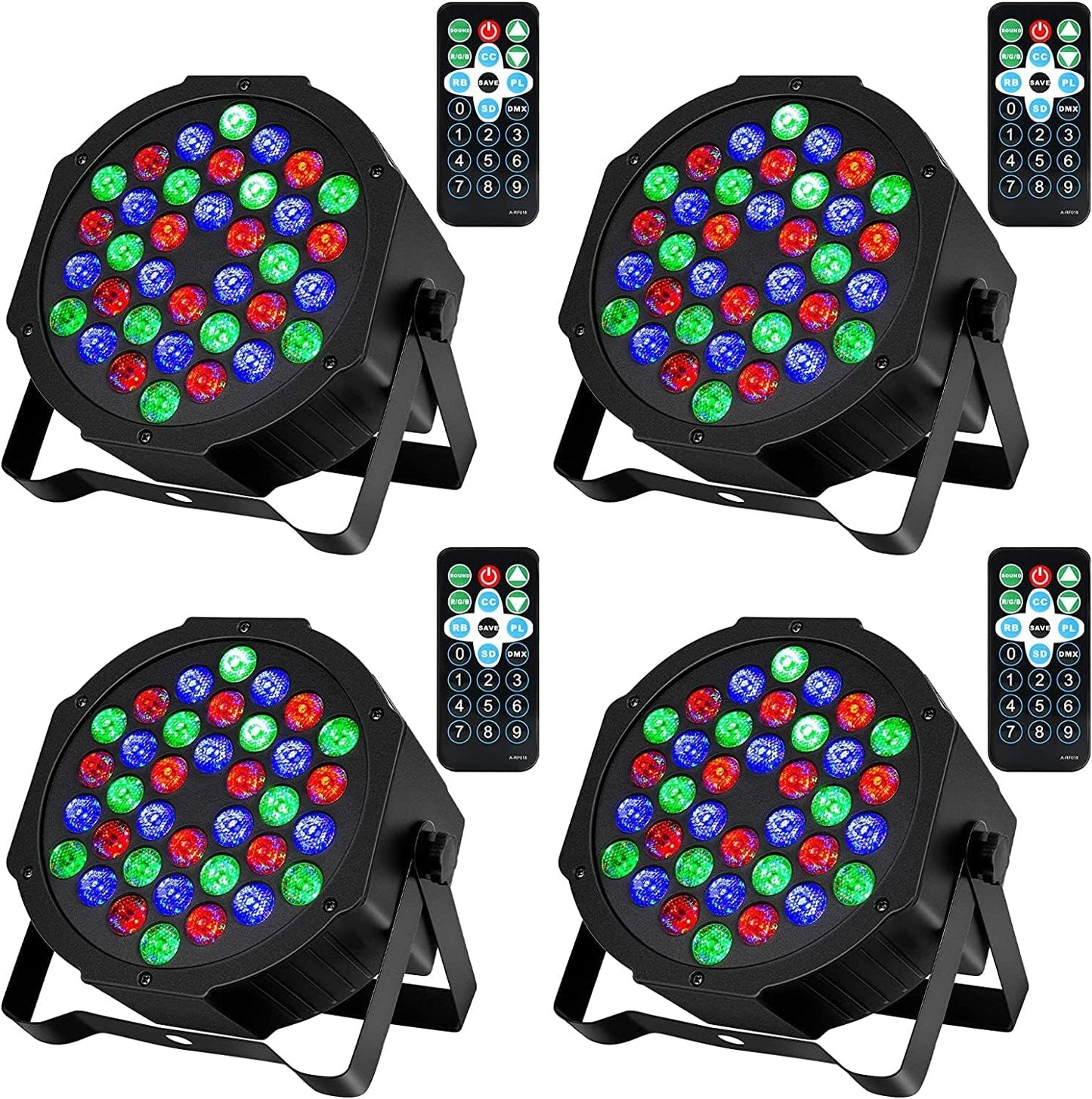 Litake 36 LED Stage Lights for DJ Events and Parties