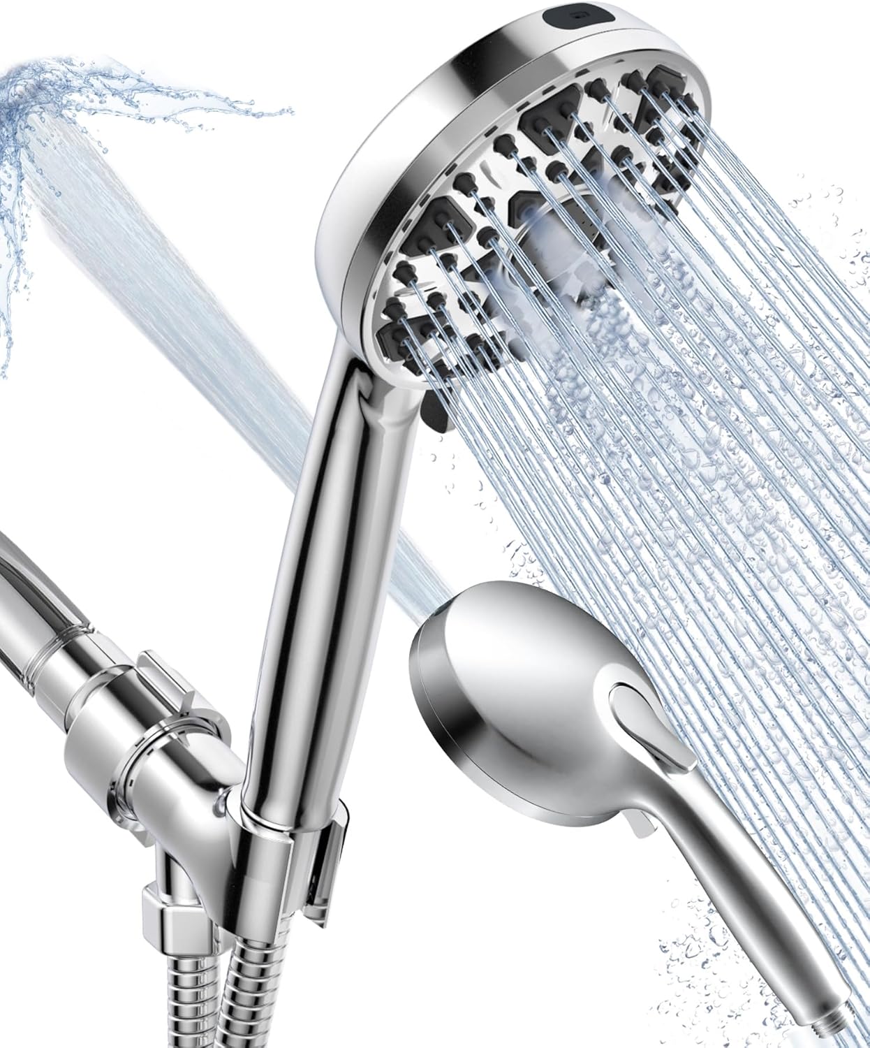 High Pressure Shower Head with Handheld 7 Settings for Home