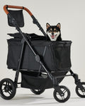 Medium Dog Stroller for Large Dogs - All-Terrain, Holds Up to 66lbs