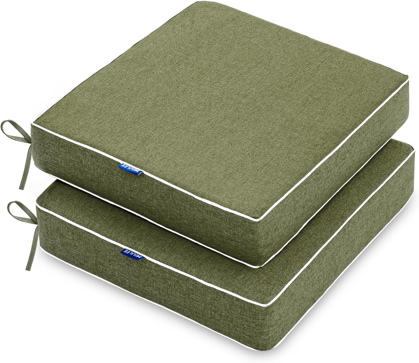 MIULEE Outdoor Chair Cushions Set of 2 for Patio Furniture