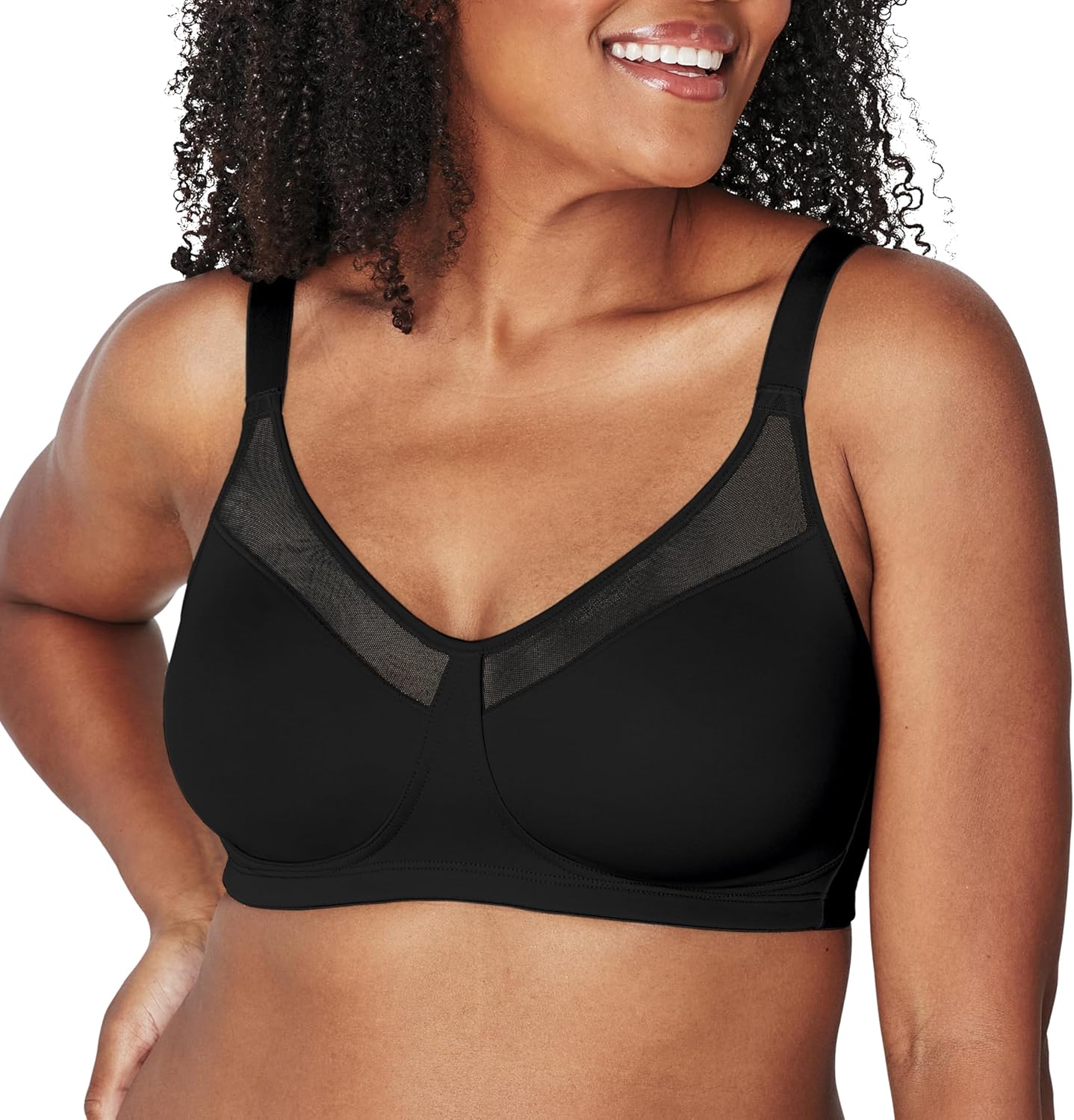 Playtex Women's Wireless Minimizer Bra for Ultimate Comfort