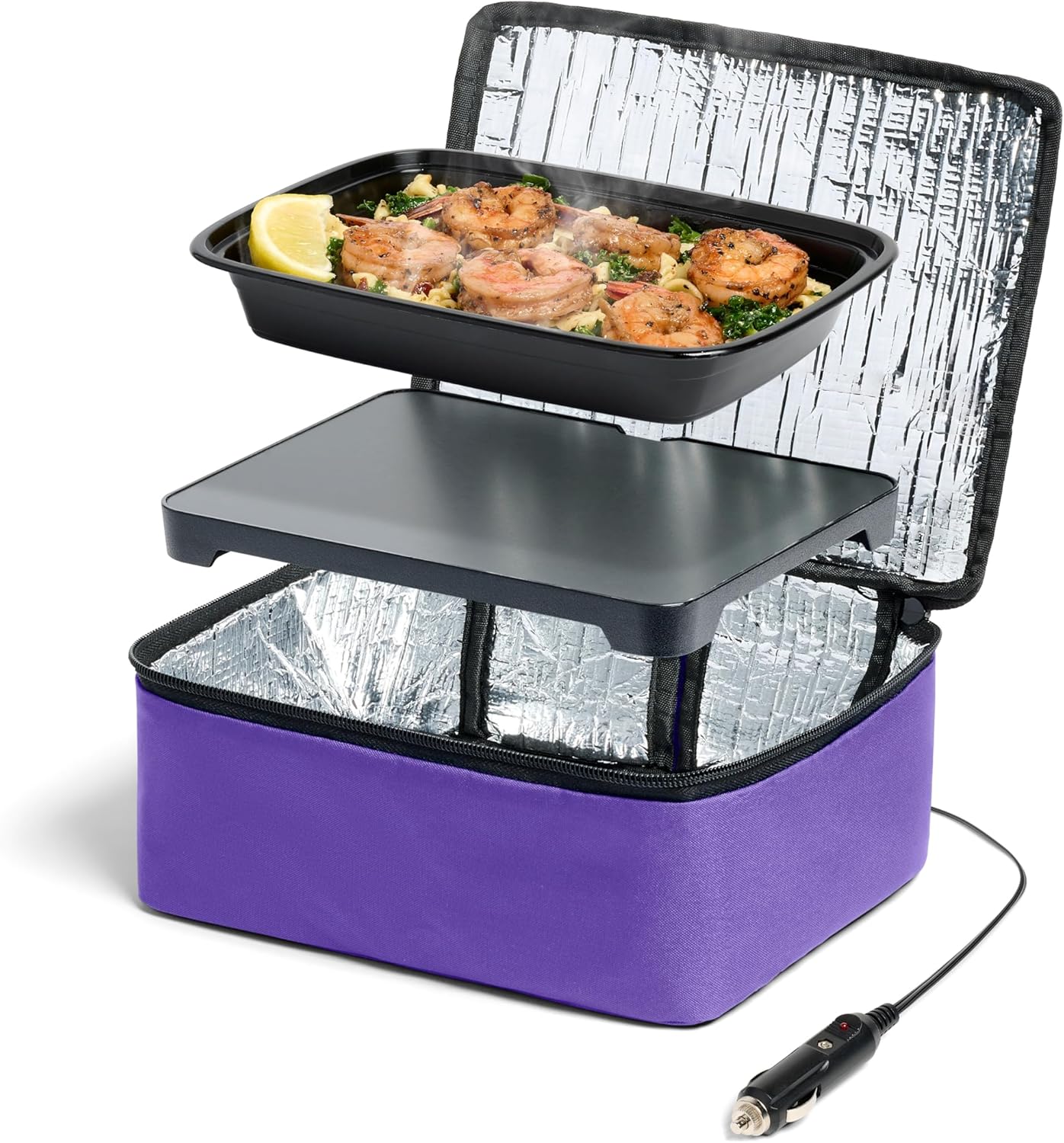 HOTLOGIC Mini Heated Lunch Box - Perfect for On-the-Go Meals