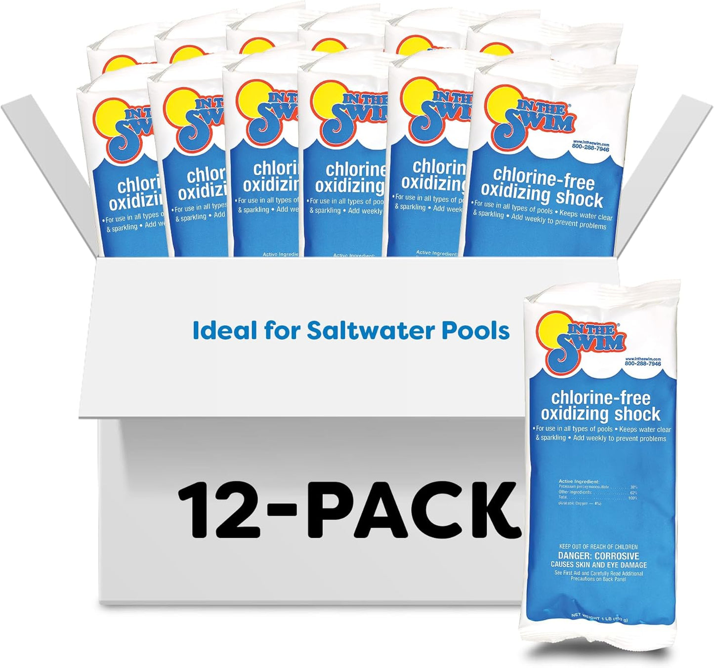In The Swim Chlorine-Free Pool Shock for Clean Water
