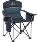 ALPHA CAMP Oversized Camping Chair Heavy Duty Lawn Chair - 450 lb
