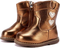 Infant Cowboy Boots for Boys & Girls - Soft PU Leather Mid Calf