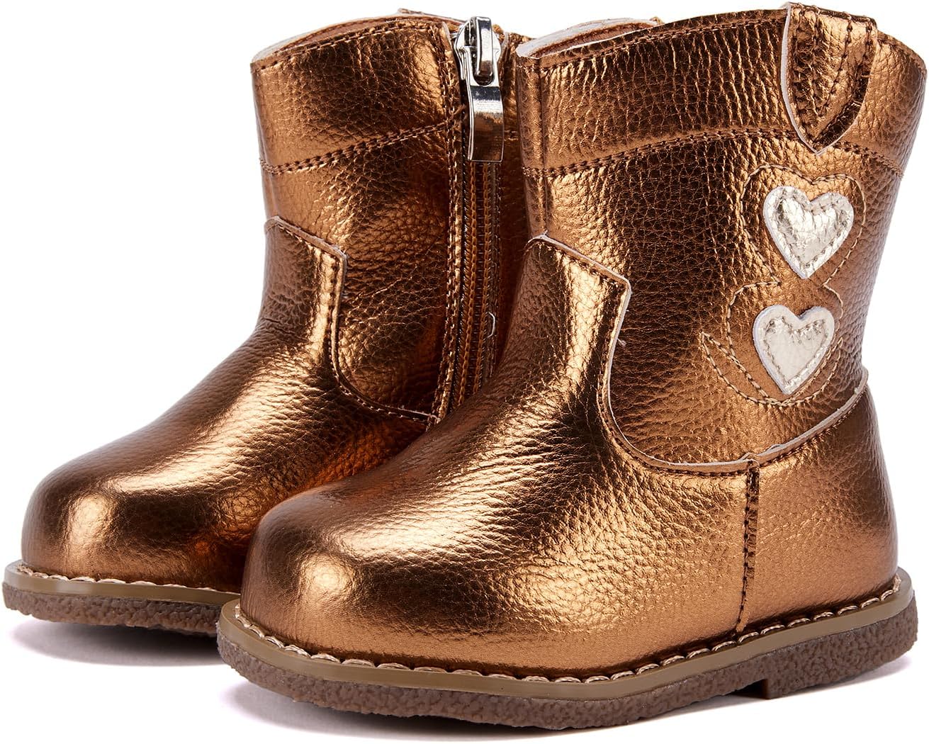 BMCiTYBM Baby Cowboy Cowgirl Boots for Toddlers All Seasons