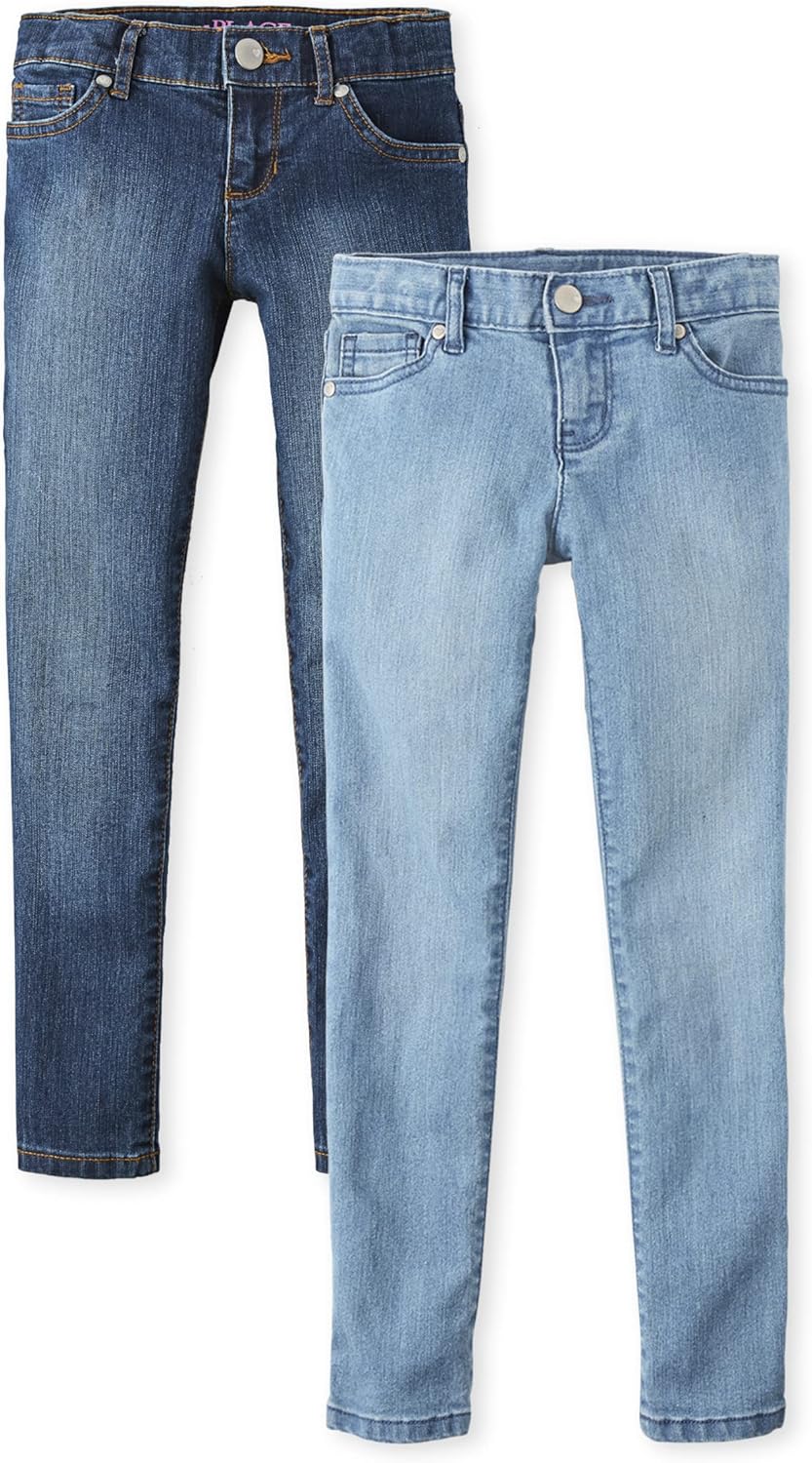 Girls Super Skinny Jeans - Perfect for School and Play