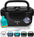 TRAVELISIMO Electric Lunch Box 80W Heated 1.5L - Portable Hot Meals