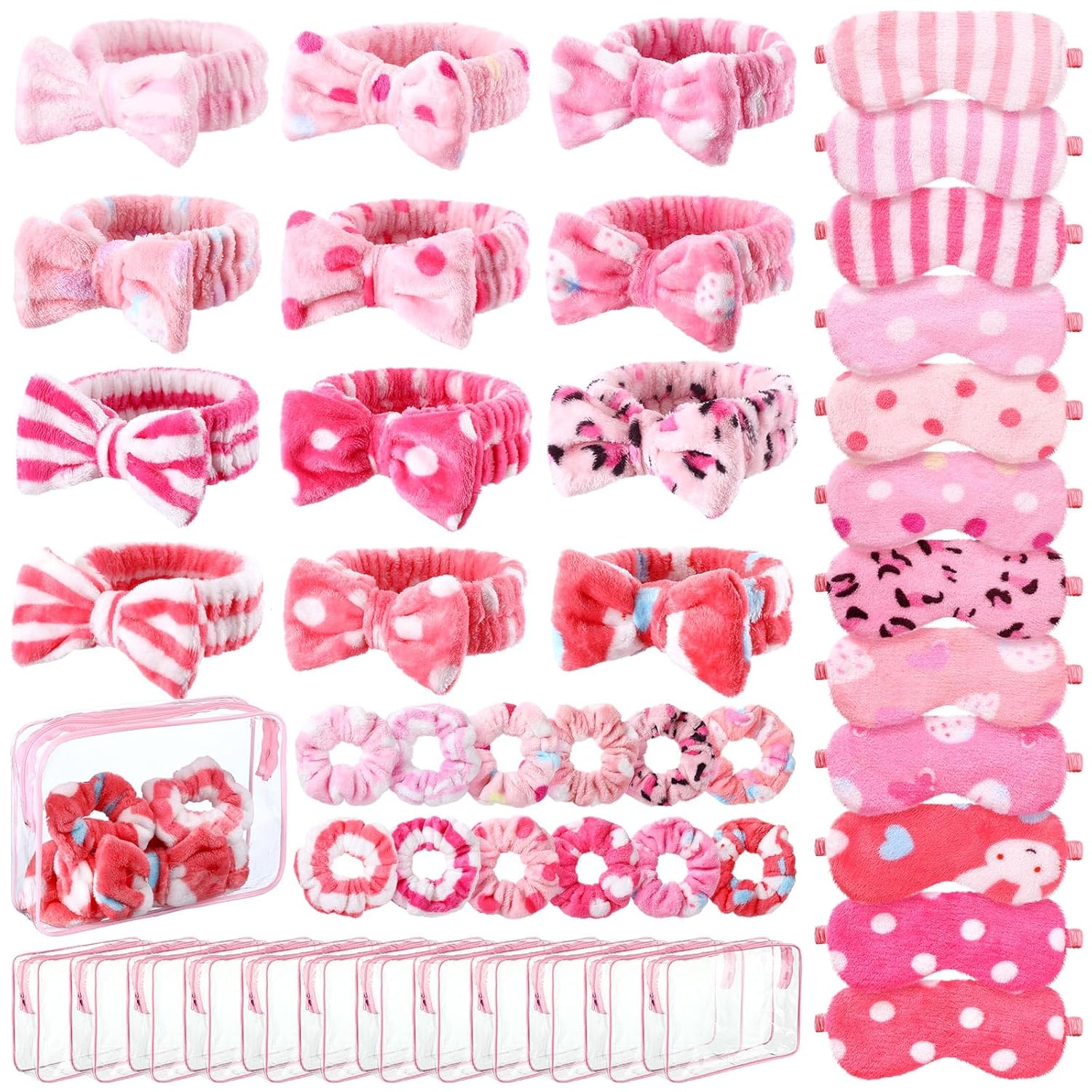 Kajaia 48 Pcs Sleepover Party Supplies for Women Spa Fun