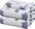 ZOYER Flannel Twin Sheets Set - Soft Deep Pocket Cotton Flannel