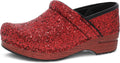 Dansko Professional Glitter Slip-On Clogs for Women - Supportive Mules