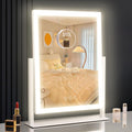Lighted Makeup Mirror 16.9in x 14in - Bright 3-Mode Vanity Mirror