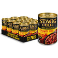 Stagg Dynamite Chili with Beans, 15 Ounce Pack of 12 - Bold Heat
