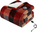 Heated Blanket Electric Throw 50in x 60in - Cozy One-Touch Heated