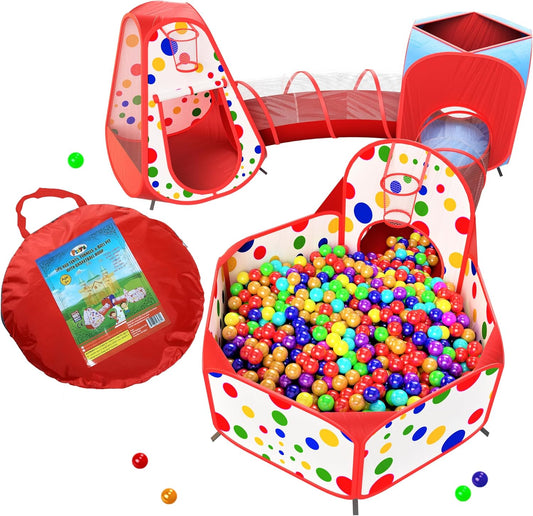 Playz Kids 5-Piece Popup Playhouse - Indoor/Outdoor Fun!